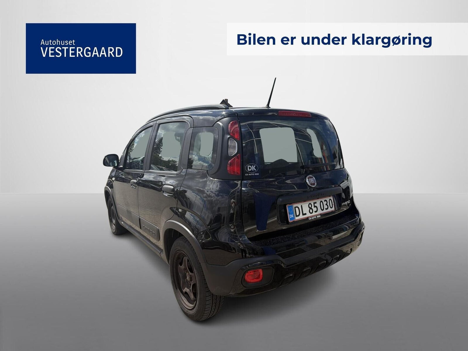 Sort Fiat Panda fra 2022