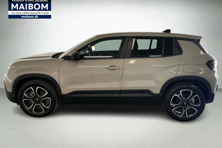 Beige Jeep Avenger fra 2025