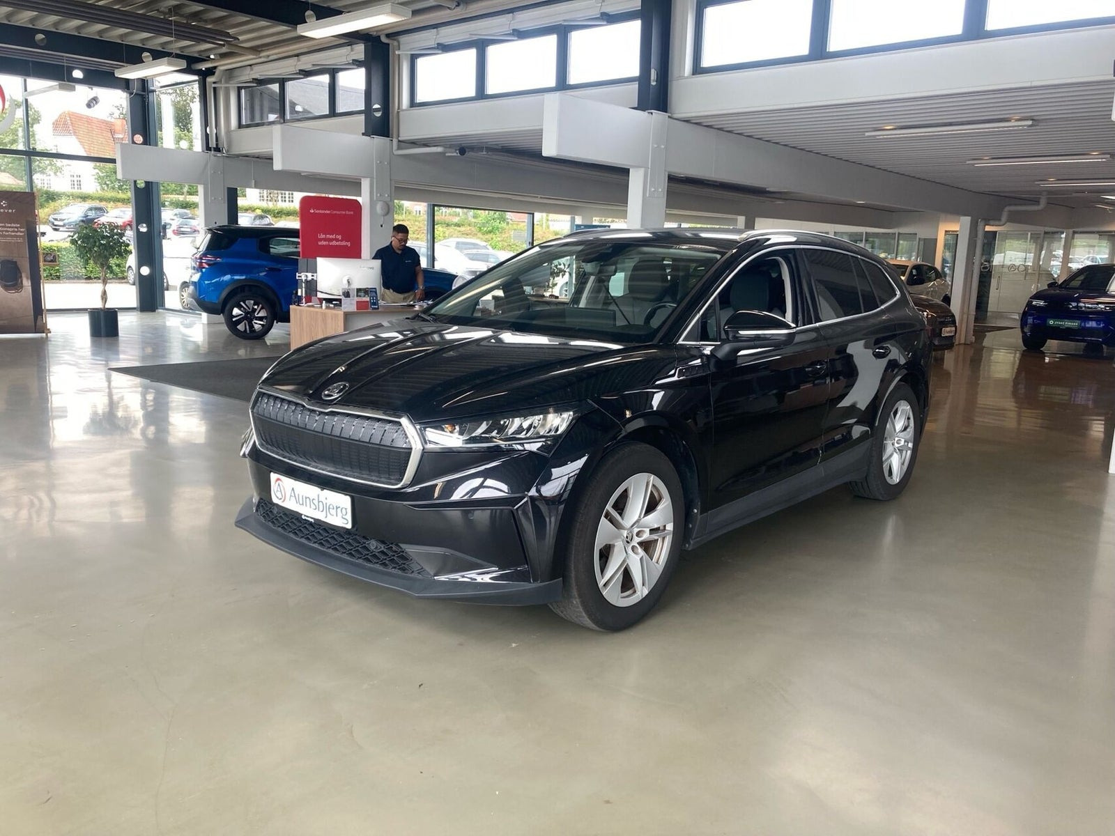 Sort Skoda Enyaq fra 2022