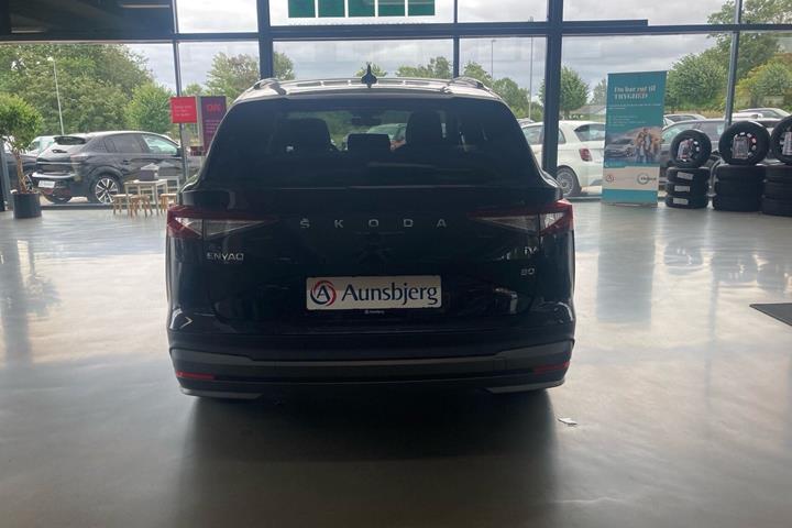 Sort Skoda Enyaq fra 2022