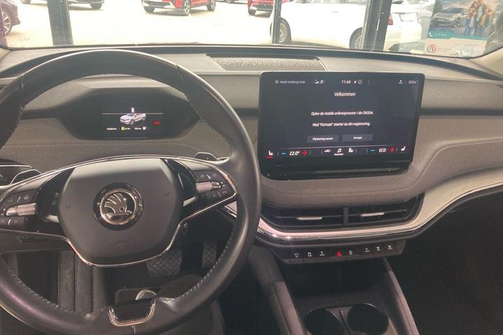 Sort Skoda Enyaq fra 2022