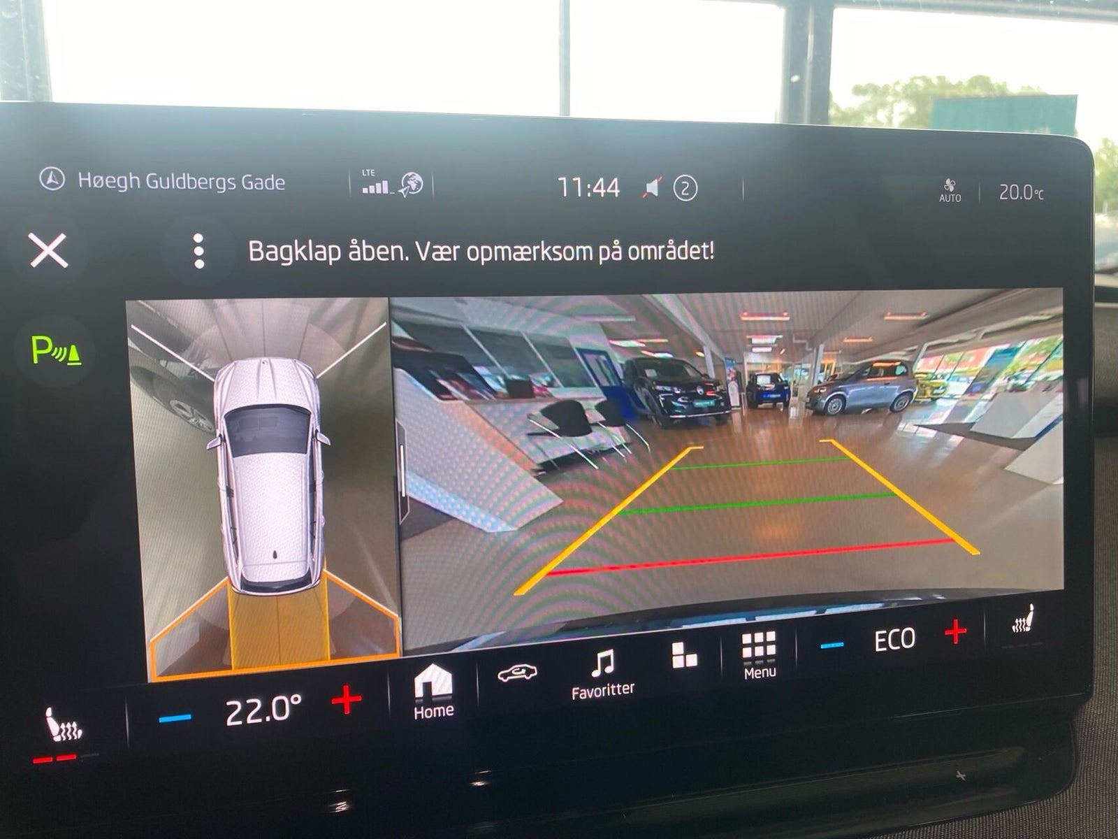 Sort Skoda Enyaq fra 2022