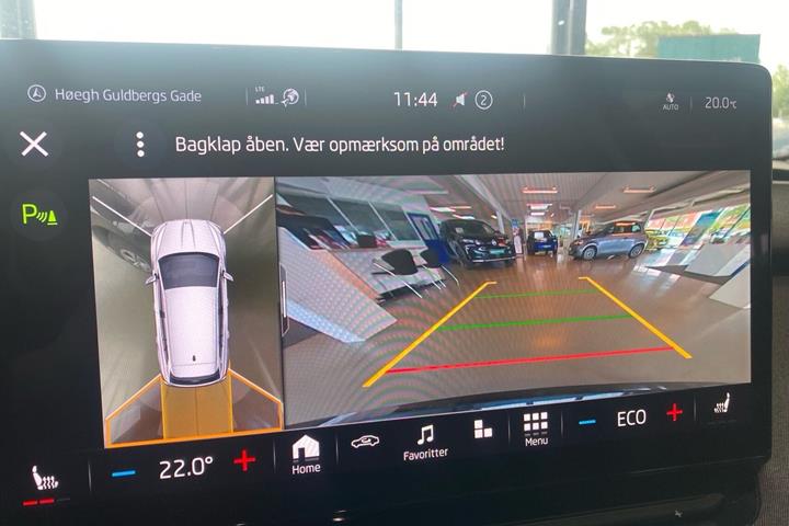 Sort Skoda Enyaq fra 2022