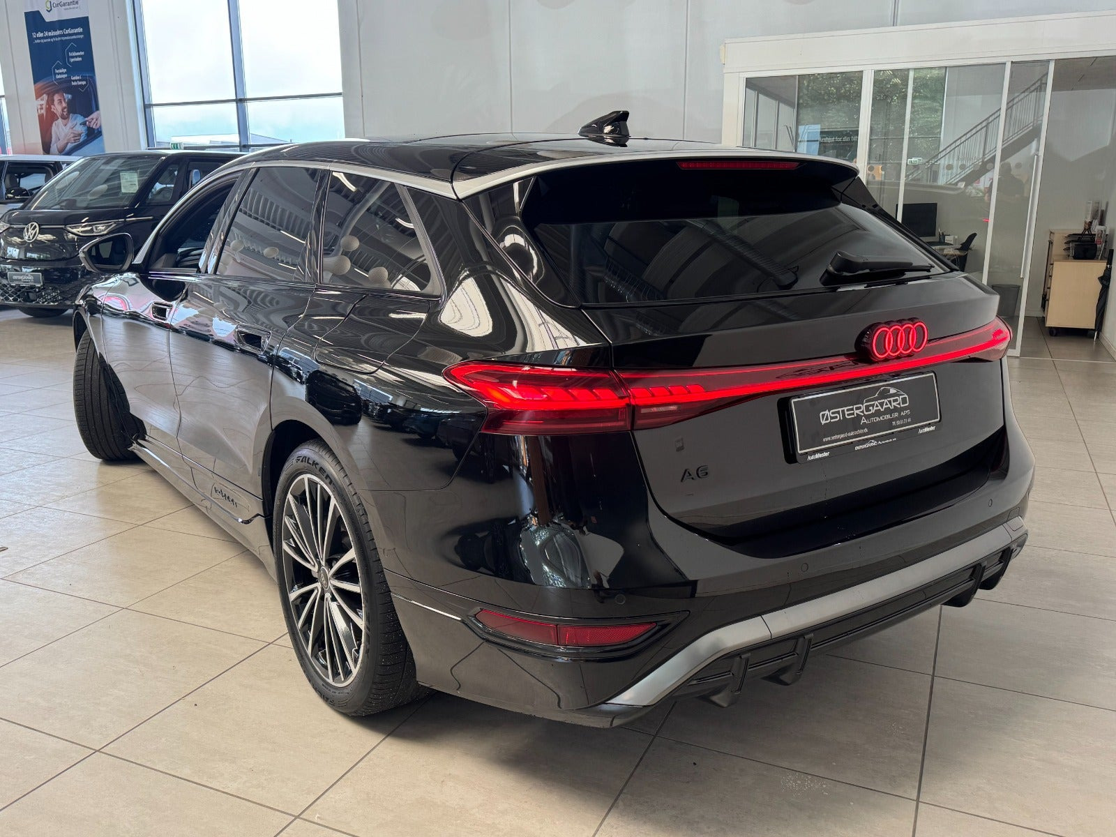 Sort Audi A6 e-tron fra 2025