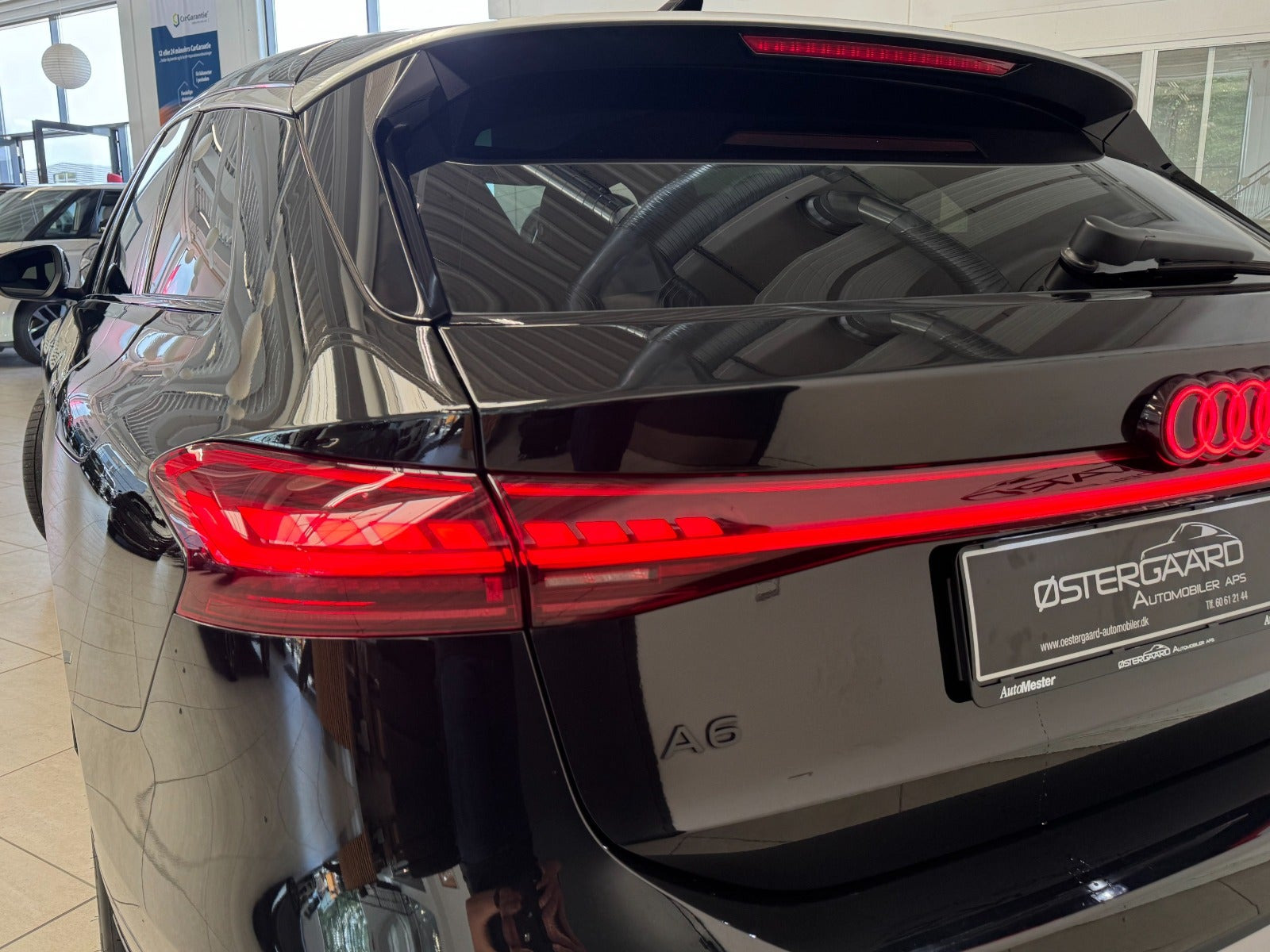 Sort Audi A6 e-tron fra 2025