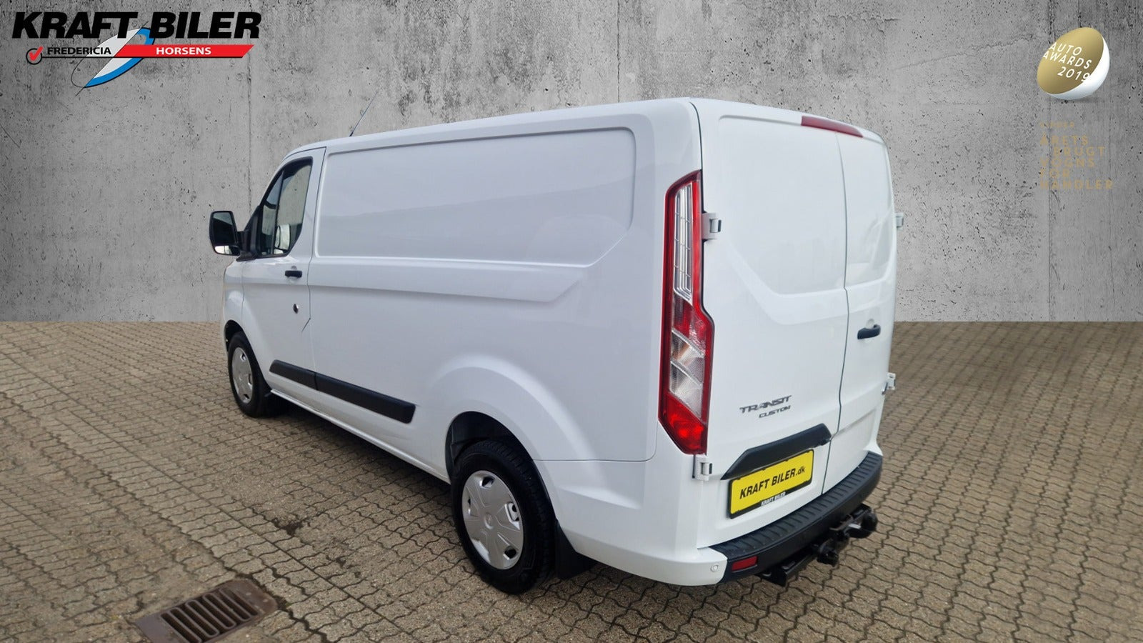 Hvid Ford Transit Custom 300 L1 fra 2023