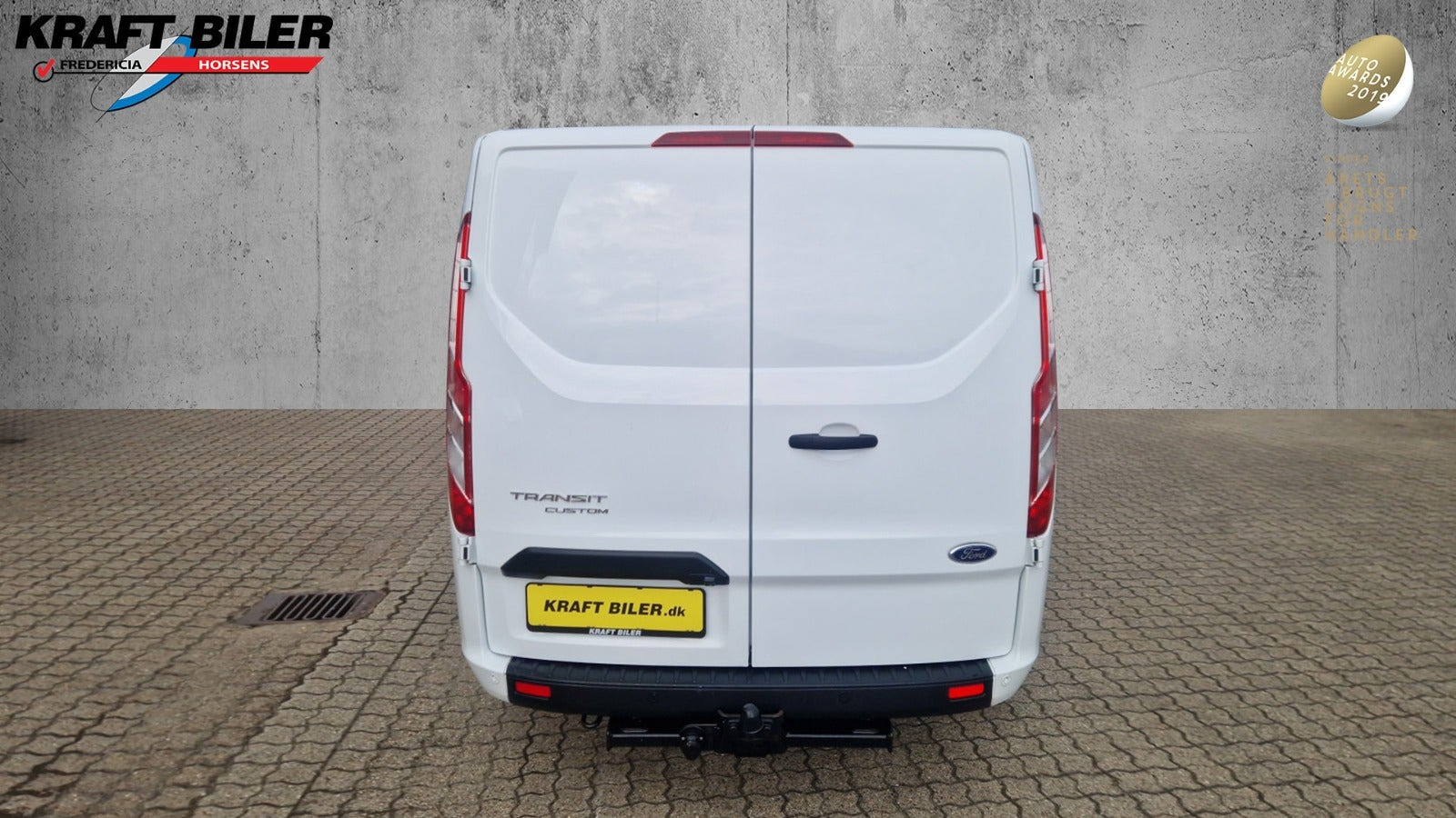 Hvid Ford Transit Custom 300 L1 fra 2023