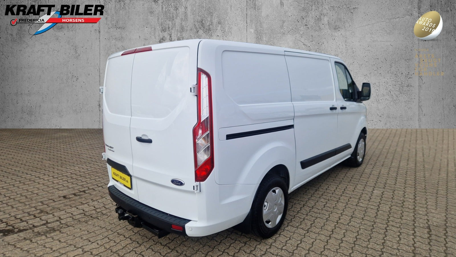 Hvid Ford Transit Custom 300 L1 fra 2023
