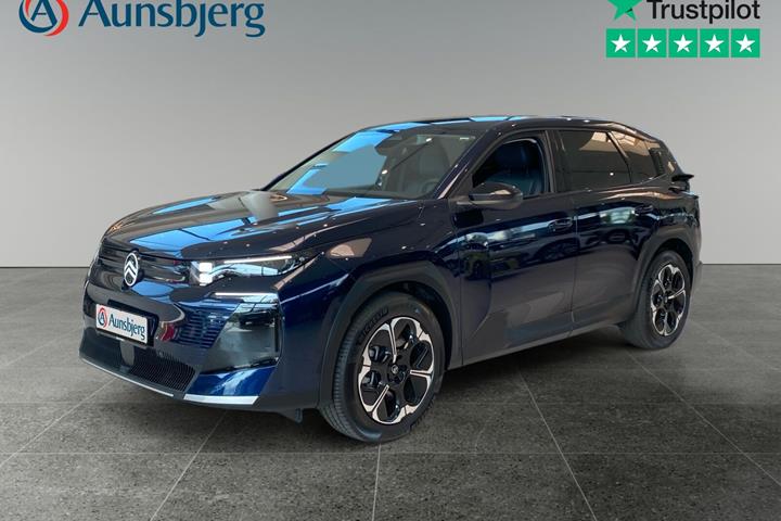Blå Citroën ë-C5 Aircross fra 2025 set udefra