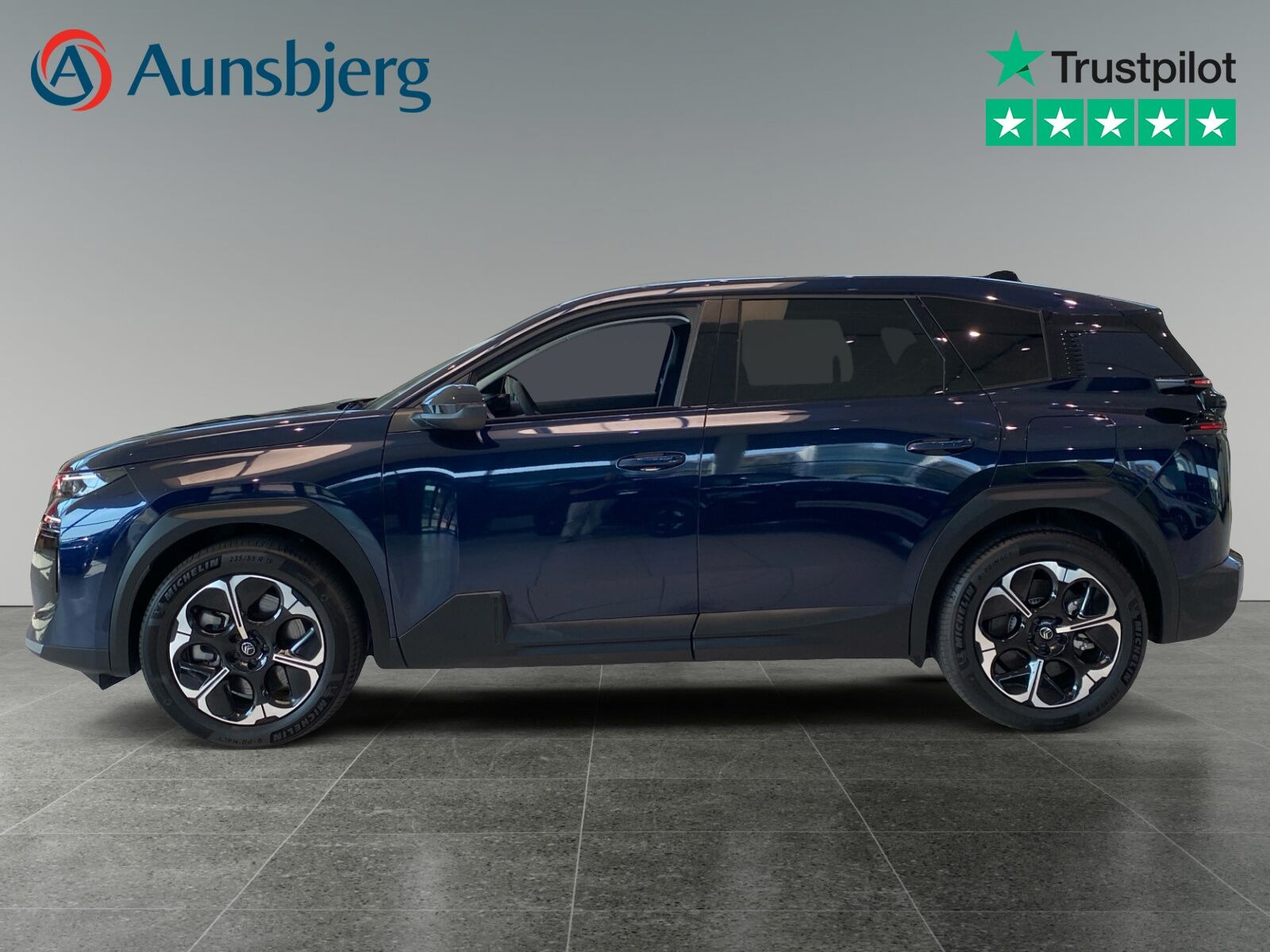 Blå Citroën ë-C5 Aircross fra 2025