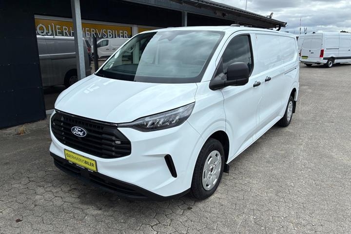 Hvid Ford Transit Custom 320 L2 fra 2025