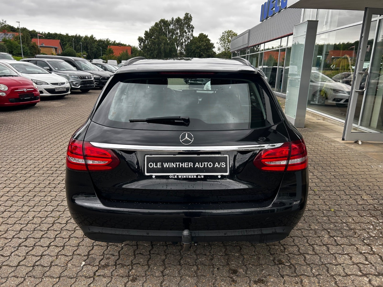 Sort Mercedes C220 d fra 2018