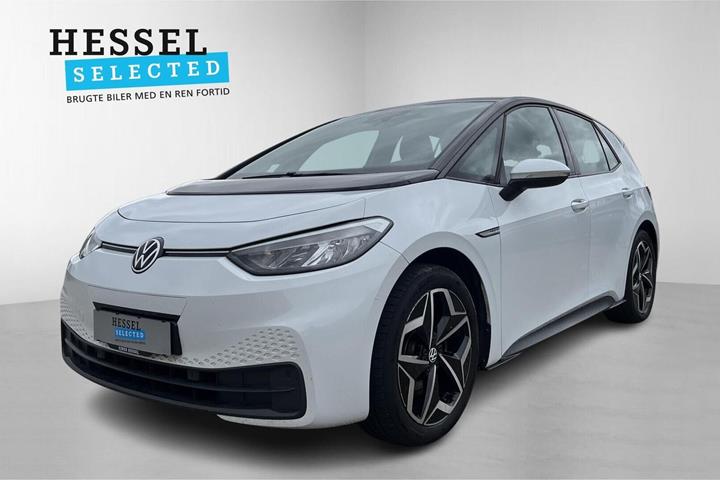 Hvid VW ID.3 fra 2021