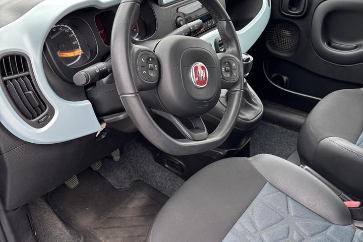 Grøn Fiat Panda fra 2020