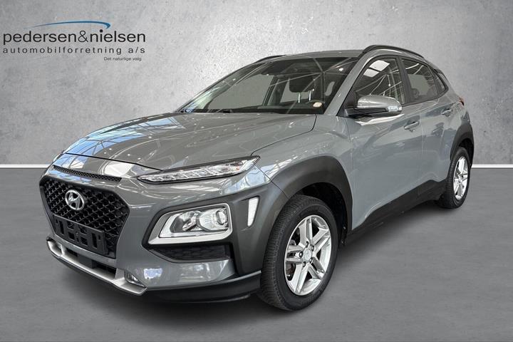 Grå Hyundai Kona fra 2020