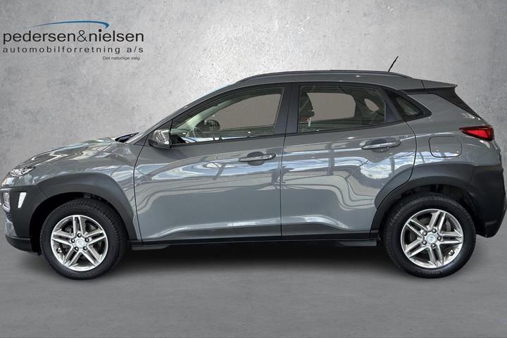 Grå Hyundai Kona fra 2020