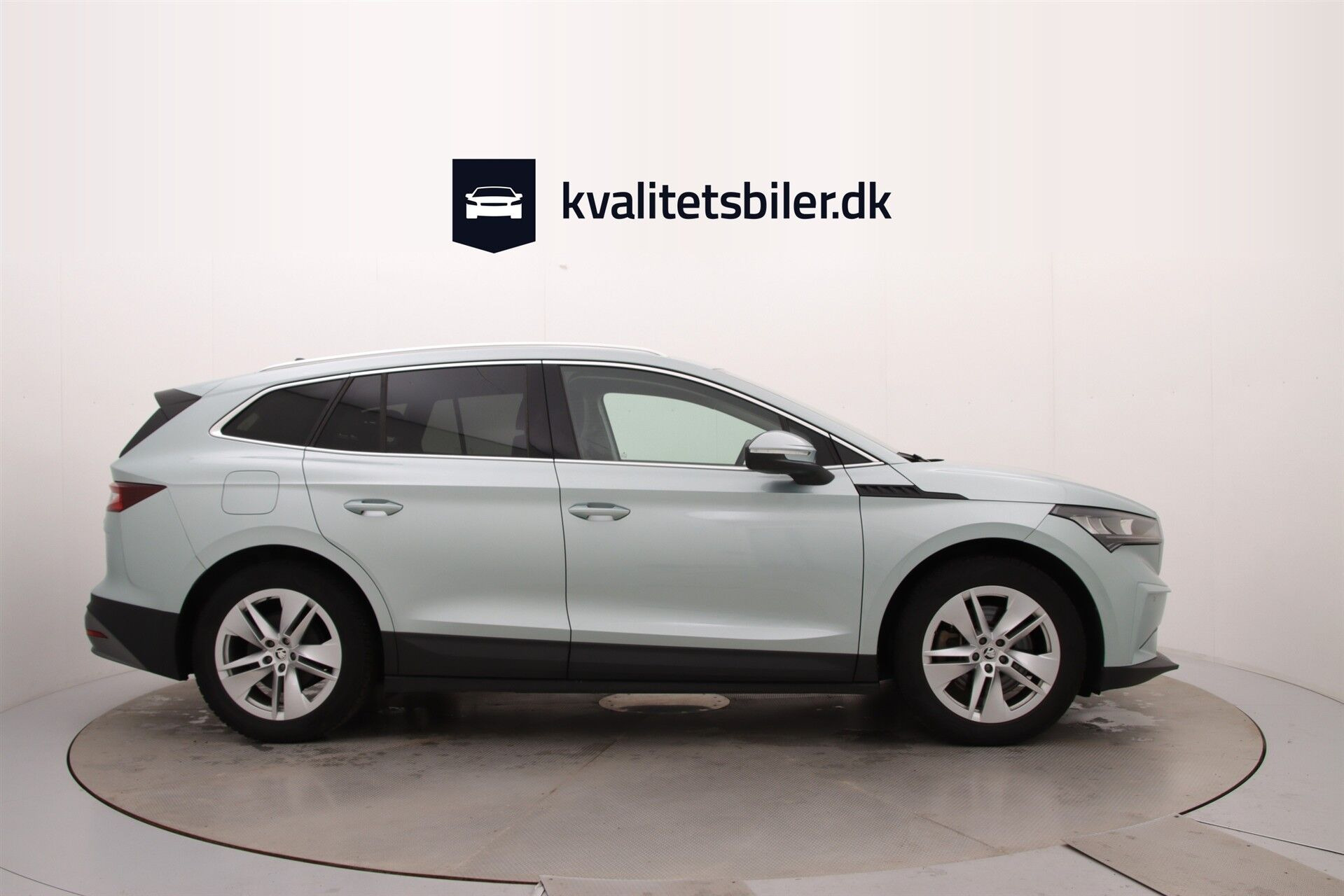 Sølv Skoda Enyaq fra 2021
