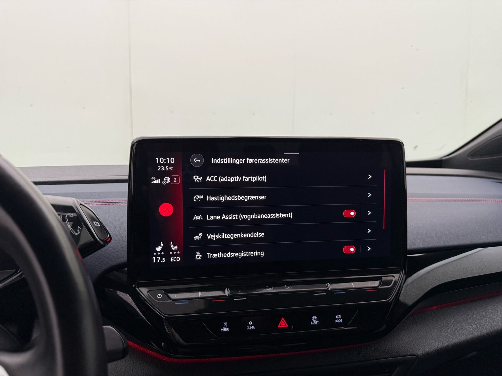 Rød VW ID.5 fra 2022