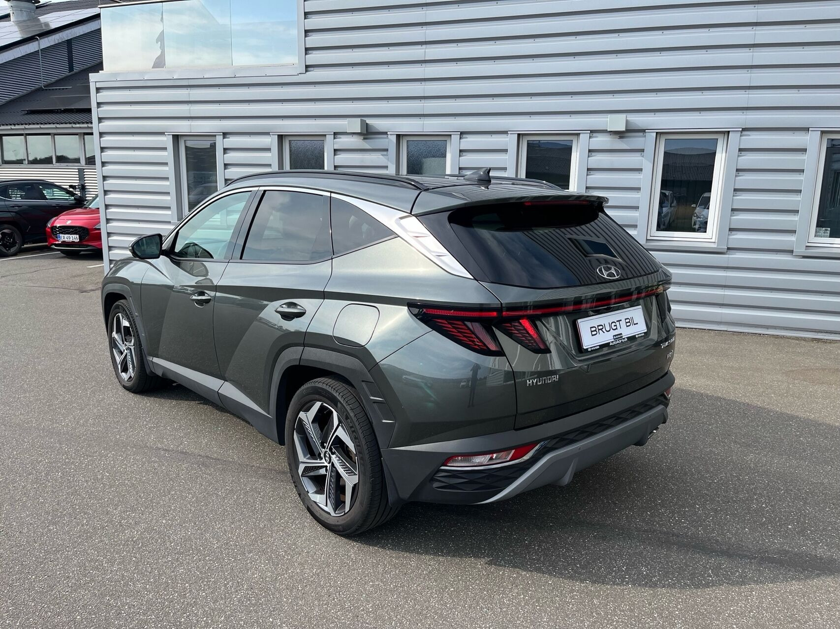 Grå Hyundai Tucson fra 2022