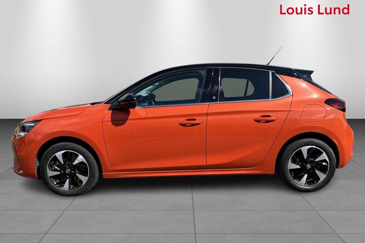 Orange Opel Corsa-e fra 2023