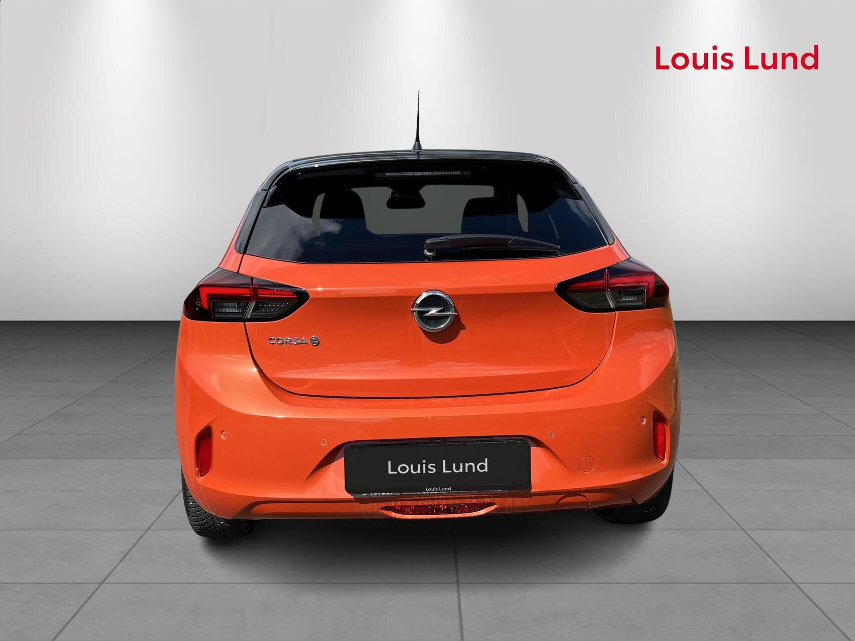 Orange Opel Corsa-e fra 2023