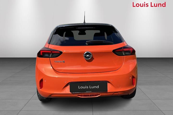 Orange Opel Corsa-e fra 2023