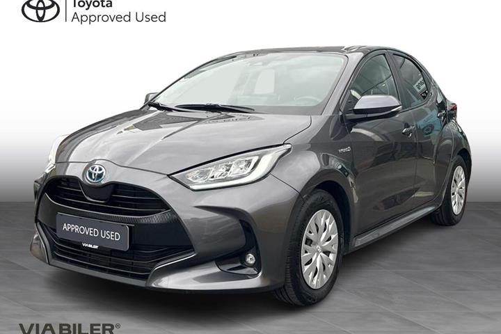 Sort Toyota Yaris fra 2021