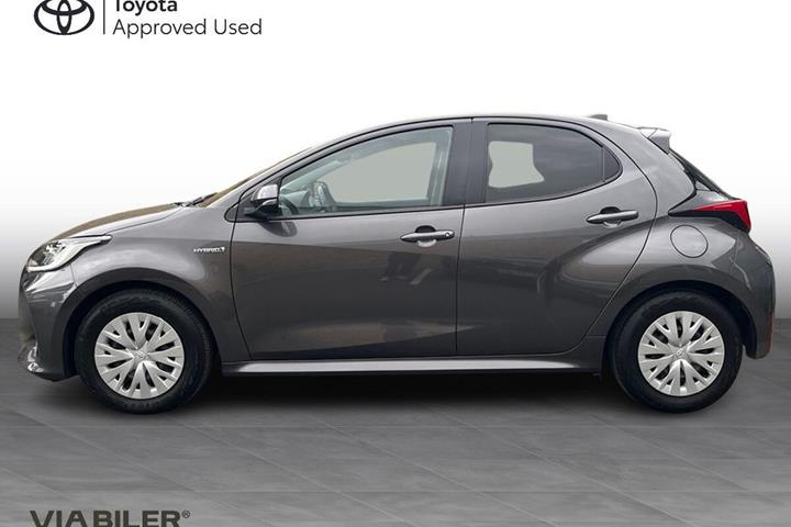 Sort Toyota Yaris fra 2021