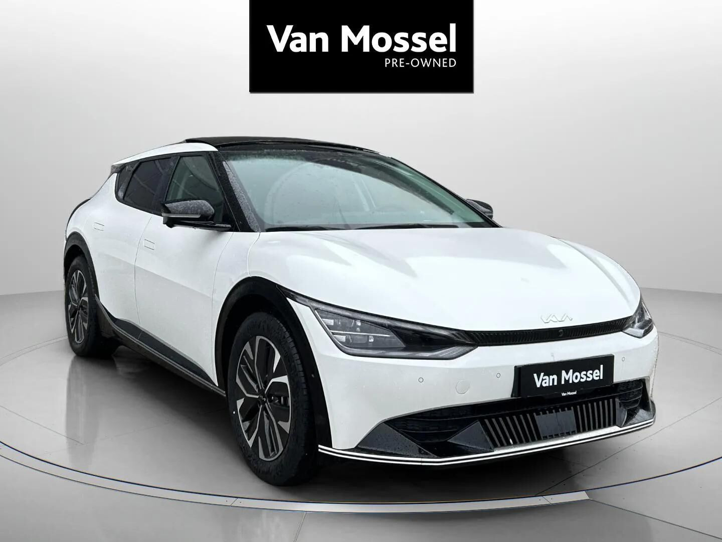 Hvid Kia EV6 fra 2025