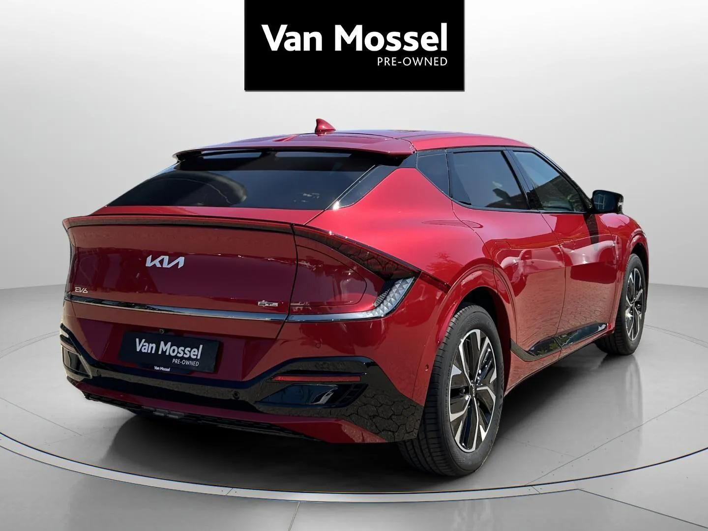 Rød Kia EV6 fra 2025