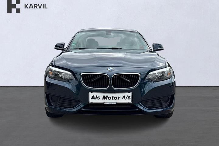 Blå BMW 220d fra 2015