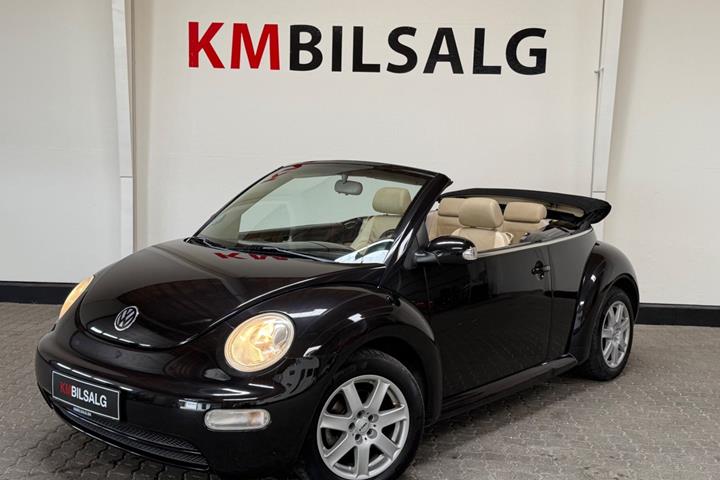 Sort VW New Beetle fra 2004