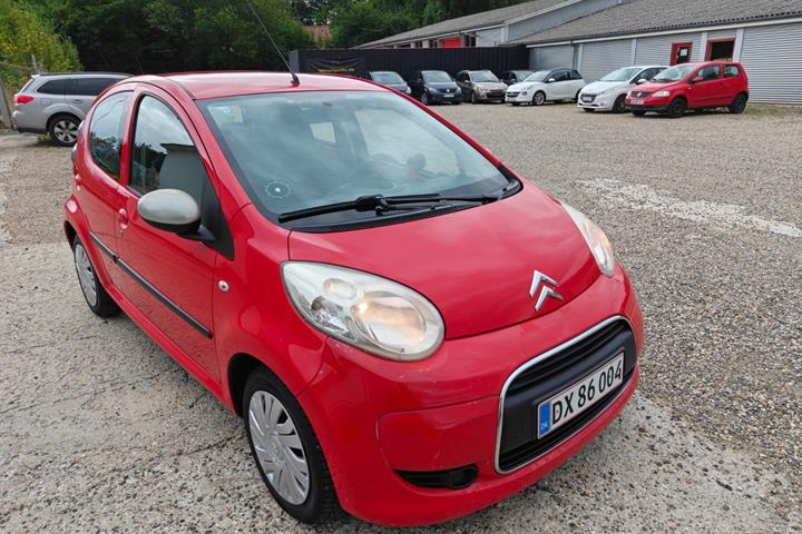 Gul Citroën C1 fra 2011