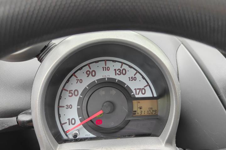 Gul Citroën C1 fra 2011
