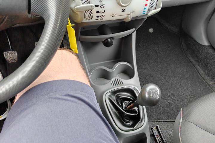 Gul Citroën C1 fra 2011