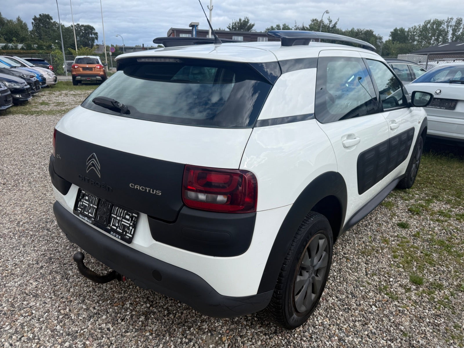 Hvid Citroën C4 Cactus fra 2015