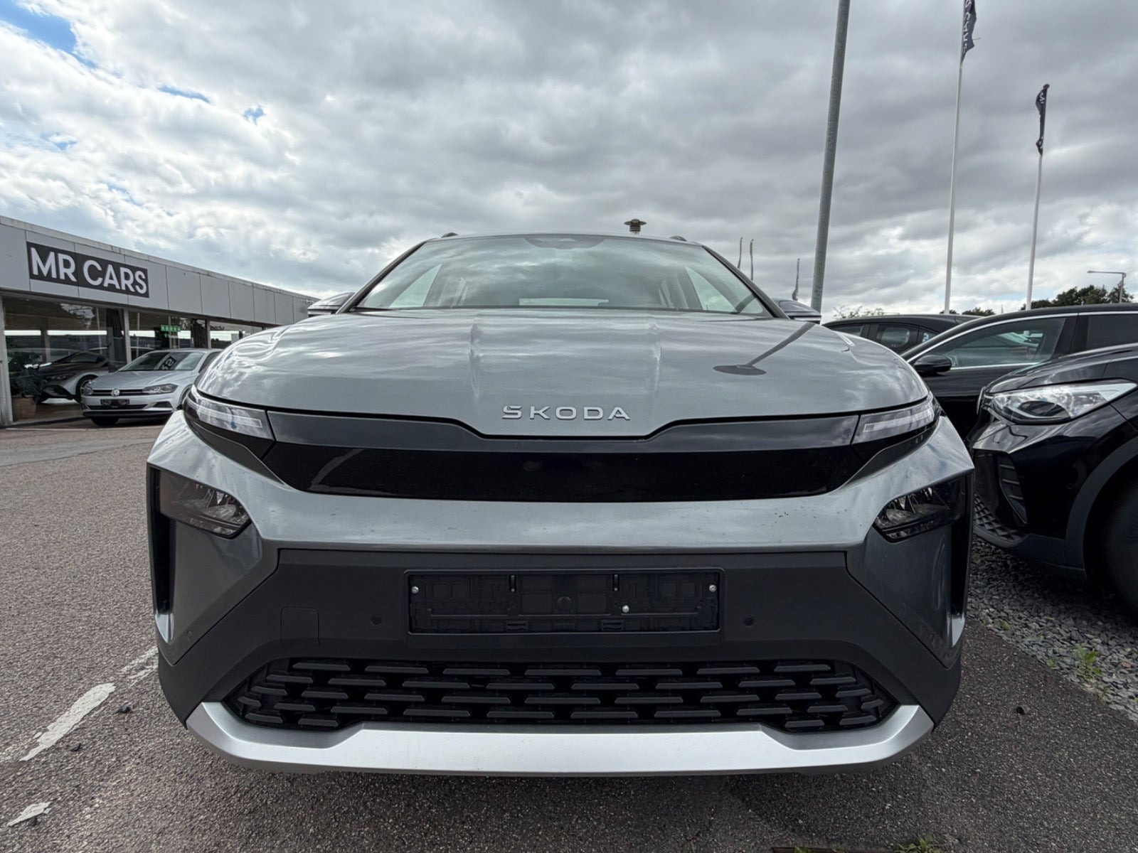 Grå Skoda Elroq fra 2025