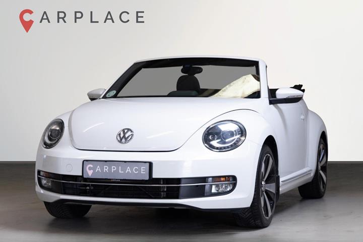 Hvid VW The Beetle fra 2015