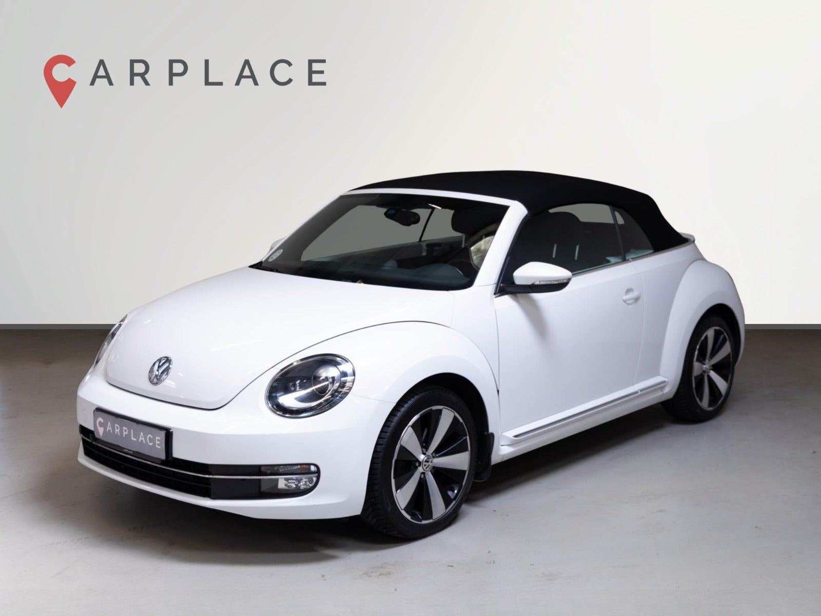 Hvid VW The Beetle fra 2015