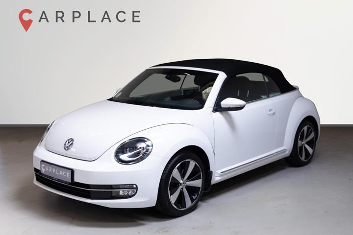 Hvid VW The Beetle fra 2015