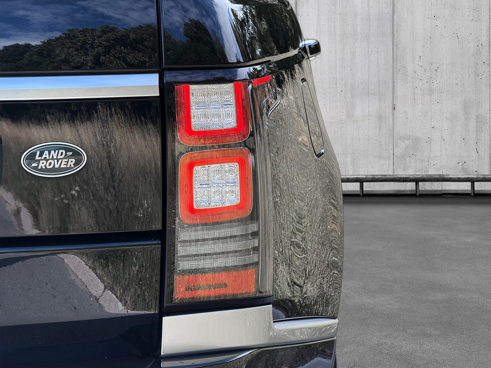 Sort Land Rover Range Rover fra 2017