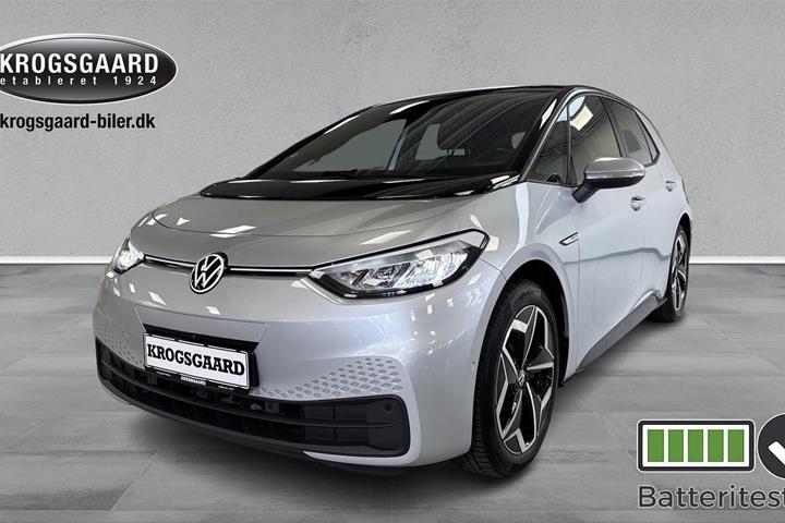 Sølv VW ID.3 fra 2023