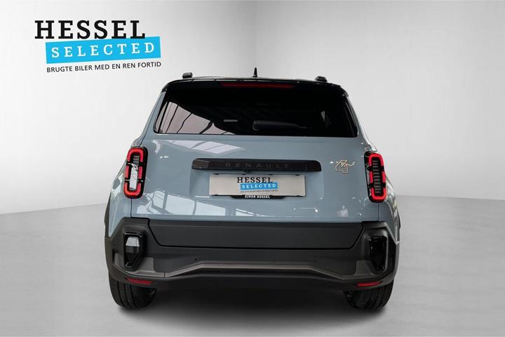 Blå Renault 4 E-Tech fra 2026
