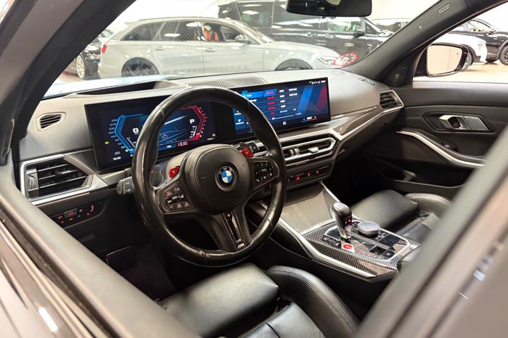 Sort BMW M3 fra 2023