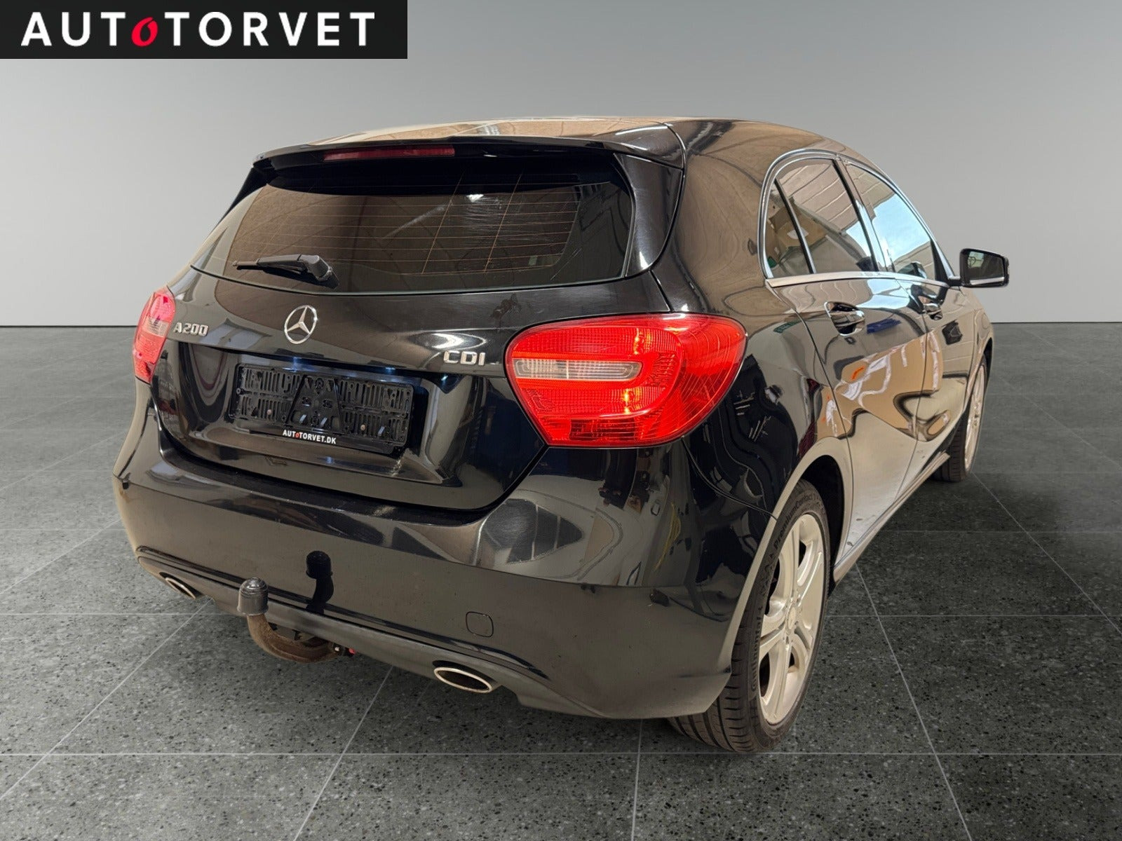 Sort Mercedes A200 fra 2013