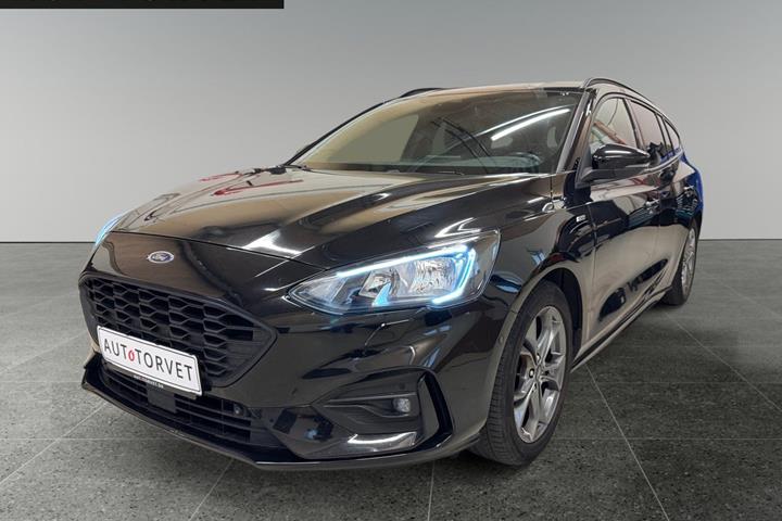Sort Ford Focus fra 2019