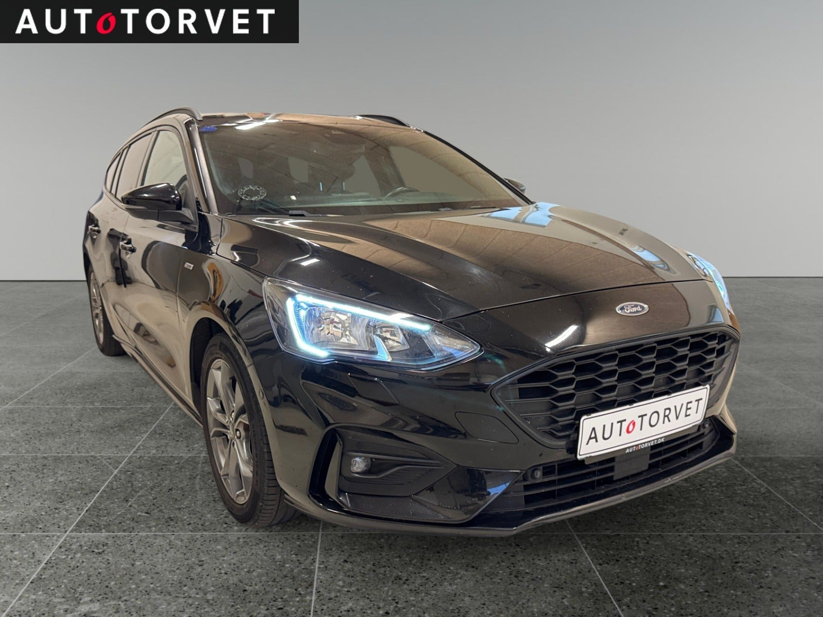 Sort Ford Focus fra 2019