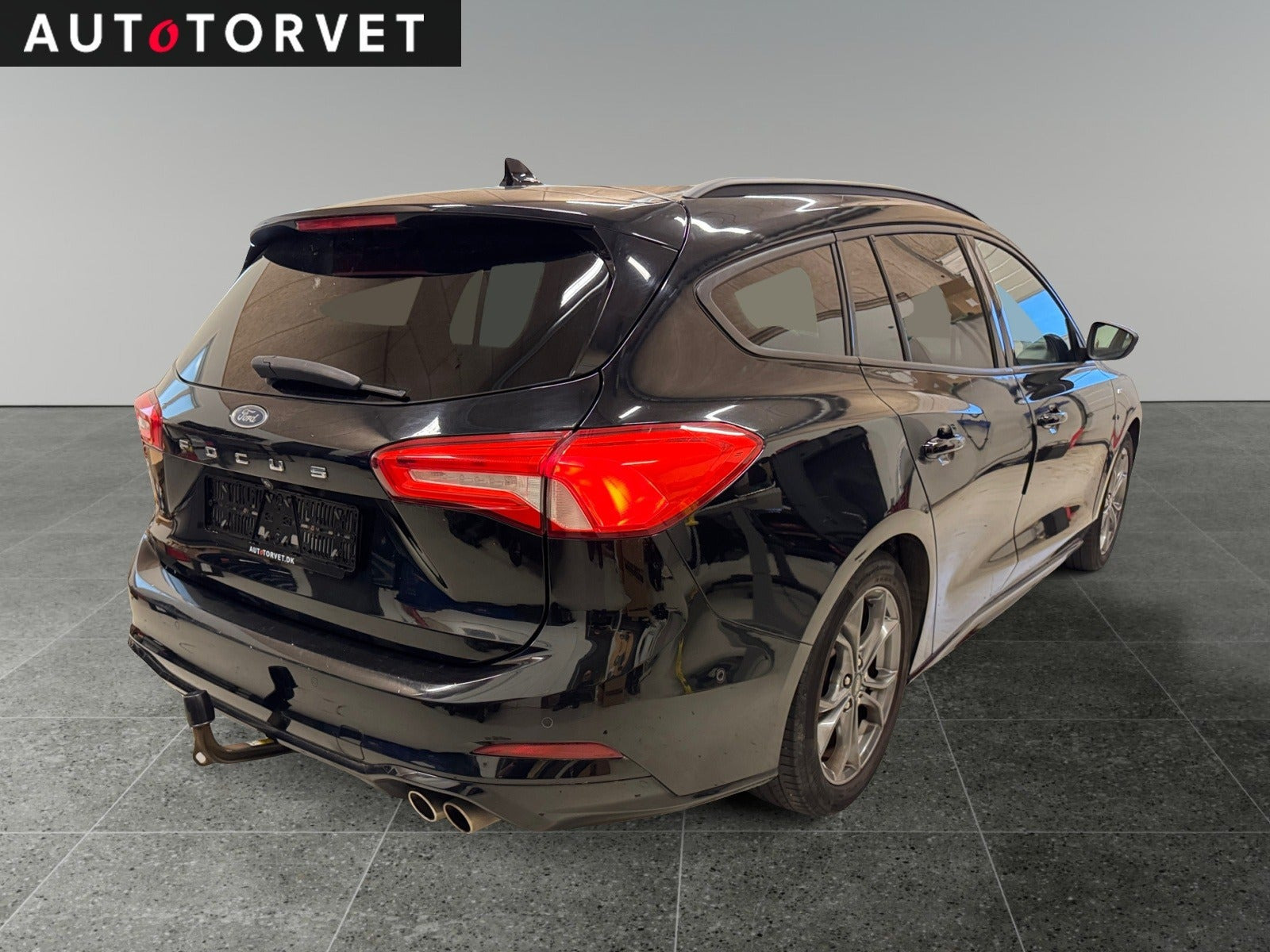 Sort Ford Focus fra 2019