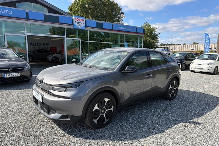 Grå Citroën ë-C4 fra 2025