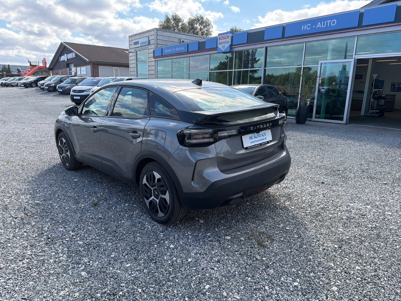 Grå Citroën ë-C4 fra 2025